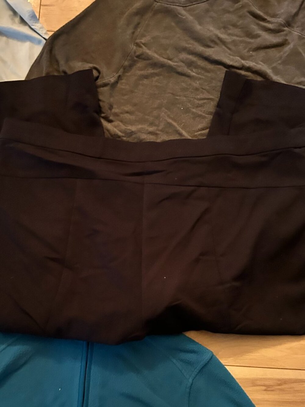 size 18w 18 w womens black pants casual dress career wear eighteen stretch